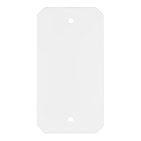 Hubbell Wiring Device-Kellems Center Sub-Plate, 1 Gang, Steel, Blank Cover Type S1R10CSPB